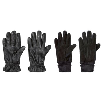 LIVERGY® Herren Lederhandschuhe, mit wärmendem...