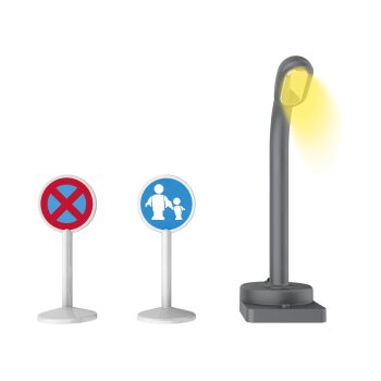 Playtive Bahnsignal / Lautsprecher / Ampel / Laterne (Bahn - Laterne) - B-Ware neuwertig