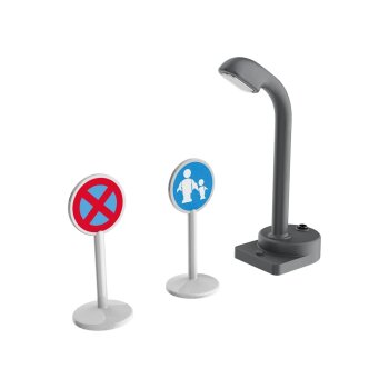 Playtive Bahnsignal / Lautsprecher / Ampel / Laterne (Bahn - Laterne) - B-Ware neuwertig