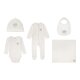 lupilu® Baby Unisex Set, 5 tlg. mit hohem Bio-Baumwollanteil (62/68) - B-Ware neuwertig