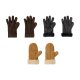 esmara® Damen Lammfellhandschuhe aus Leder - B-Ware