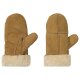 esmara® Damen Lammfellhandschuhe aus Leder - B-Ware