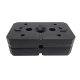 Christopeit Sport Gewichteplatten, für Profi Center 9388, 2 x 5 kg - B-Ware neuwertig