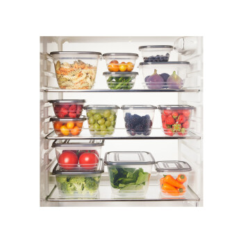 ERNESTO® Kühlschrankdosen-Sets, mit Deckel, nestbar - B-Ware