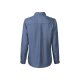 esmara® Damen Bluse mit Kentkragen, im Denim-Look (mittelblau, 46) - B-Ware neuwertig