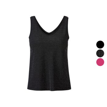 esmara® Damen Top mit edlem Glitzereffekt - B-Ware