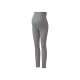 esmara® Damen Umstandsleggings, 2 Stück, mit Bio-Baumwolle (schwarz/grau, XS(32/34)) - B-Ware neuwertig