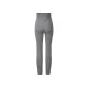 esmara® Damen Umstandsleggings, 2 Stück, mit Bio-Baumwolle (schwarz/grau, XS(32/34)) - B-Ware neuwertig