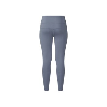 CRIVIT Damen Funktionstights, Schlüsseltasche im Bund (blau, L (44/46)) - B-Ware neuwertig