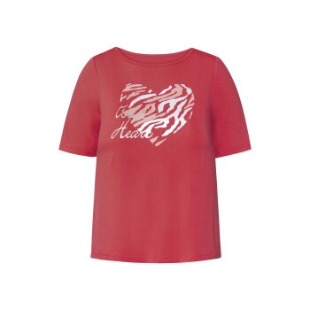 esmara Damen T-Shirt, Gr. S, koralle - B-Ware neuwertig