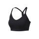CRIVIT Damen Sportbustier, Light Level, mit herausnehmbaren Pads (schwarz, L(44/46)) - B-Ware neuwertig