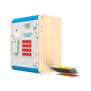PLAYTIVE Holz Küchen- und Kaufmannsladenzubehör, Modell 2021 (Safe) - B-Ware neuwertig
