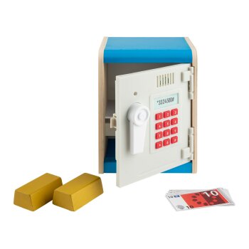 Playtive Holz Küchen- und Kaufmannsladenzubehör, Modell 2021 (Safe) - B-Ware neuwertig