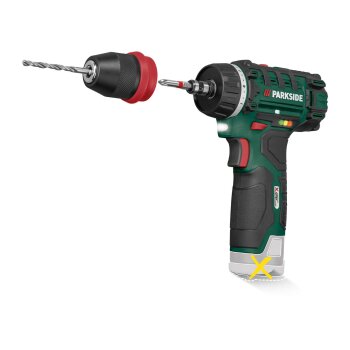 PARKSIDE® 12V Akku-Bohrschrauber PBSA 12 E4 (ohne Akku und Ladegerät)  - B-Ware sehr gut