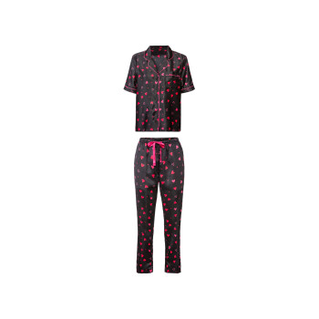 esmara® Damen Pyjama mit Revers-Kragen - B-Ware