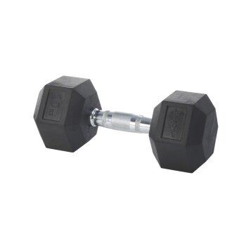 CRIVIT Hexagonhantel, 10 kg, mit gusseisernem Kern -...