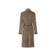 LIVARNO home Damen Bademantel, hochwertige Mikrofaser-Qualität (taupe, M) - B-Ware neuwertig