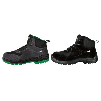 PARKSIDE® Herren S3-Sicherheitsstiefel aus Leder -...