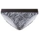 esmara® Damen-Bikinihose, 42,  Zebra/schwarz/weiß - B-Ware neuwertig