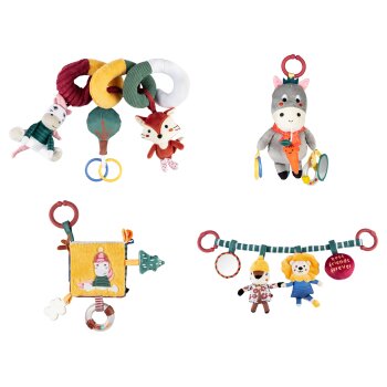 LUPILU® Kinderwagenkette / Activity-Spielzeug,...