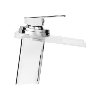 LIVARNO home LED-Waschtischarmatur, mit Wasserfall-Auslauf - B-Ware gut