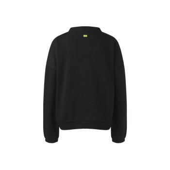 CRIVIT by Jette Sport Damen Sweatpullover mit HeiQ Mint Technologie (schwarz, S(36/38)) - B-Ware neuwertig