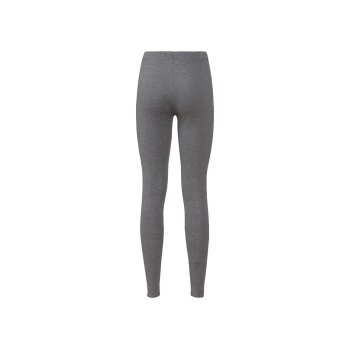 esmara® Damen Leggings, 2 Stück, normale Leibhöhe (grau, S(36/38)) - B-Ware neuwertig