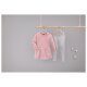 lupilu® Mädchen Kleinkinder Sweatkleid und Leggins, 2-teiliges Set (rosa/grau, 110/116) - B-Ware neuwertig