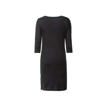 esmara® Damen Umstandskleid mit 3/4-Ärmeln, leger geschnitten (schwarz, S (36/38)) - B-Ware neuwertig