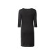 esmara® Damen Umstandskleid mit 3/4-Ärmeln, leger geschnitten (schwarz, S (36/38)) - B-Ware neuwertig