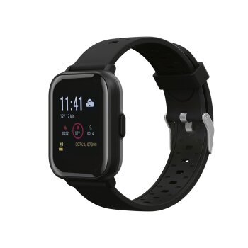 SILVERCREST® Fitness-Smartwatch, schwarz - B-Ware gut