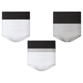 esmara® Damen Hipster, 5 Stück, mit hohem...