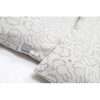 roba Babybettwäsche Miffy 80 x 80 cm, grau - B-Ware neuwertig