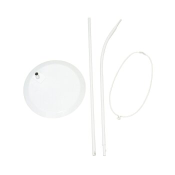 roba Standhimmelstange freistehend, 150 cm, weiß -...