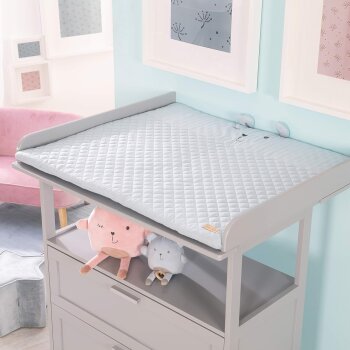 roba Krabbeldecke roba Style, 85 x 75 cm, Spielbogen mit 5 Elementen Benny, hellblau - B-Ware neuwertig