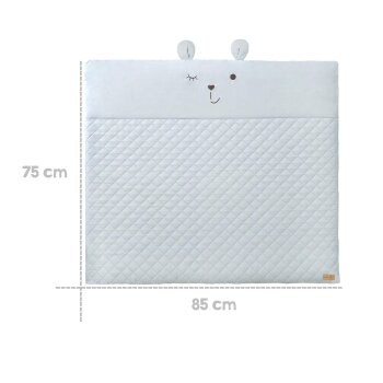 roba Krabbeldecke roba Style, 85 x 75 cm, Spielbogen mit 5 Elementen Benny, hellblau - B-Ware sehr gut