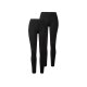 esmara® Damen Leggings, 2 Stück, normale Leibhöhe - B-Ware