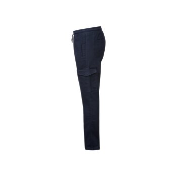 LIVERGY® Herren Sweat-Cargohose mit Gummizugbund (navy, 52) - B-Ware neuwertig