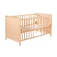 roba® Kinderbett Gitterbett, 70 x 140 cm, Kombi-Kinderbett, natur - B-Ware neuwertig