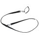 ZOOFARI® Hundehalsband und Hundeleine (Schwarz, M) - B-Ware neuwertig