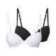 esmara® Damen Bügel-BHs, 2 Stück, gepaddete Cups - B-Ware