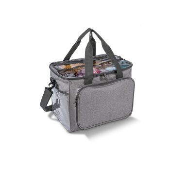 TOPMOVE® Aufbewahrungstasche / Nähmaschinen-Trolley, grau (Aufbewahrungstasche grau) - B-Ware sehr gut