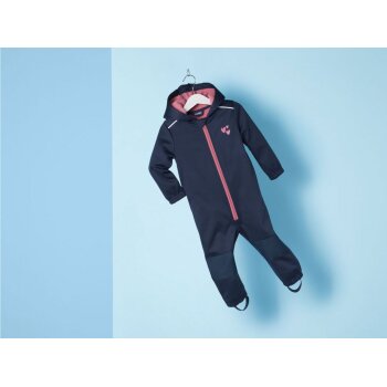 lupilu® Kleinkinder Mädchen Matsch- und -Buddel-Overall mit hohem Wärmerückhalt (navy, 98/104) - B-Ware neuwertig