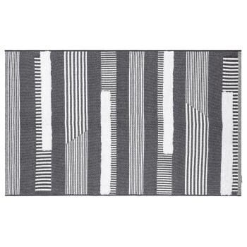 LIVARNO home Baumwollteppich, 120 x 180 cm (Grau) - B-Ware sehr gut