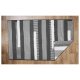 LIVARNO home Baumwollteppich, 120 x 180 cm (Grau) - B-Ware sehr gut