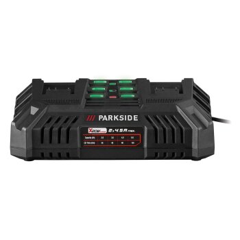 PARKSIDE® 20 V Akku-Doppelladegerät »PDSLG 20 B1« - B-Ware sehr gut