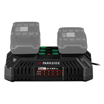 PARKSIDE® 20 V Akku-Doppelladegerät »PDSLG 20 B1« - B-Ware sehr gut
