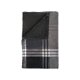 LIVARNO home Kuscheldecke, mit Teddyfleece, 150 x 200 cm (kariert/grau) - B-Ware neuwertig