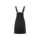 esmara® Damen Latzrock in Feincord-Qualität (schwarz, 40) - B-Ware neuwertig