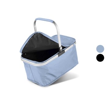 TOPMOVE® Einkaufskorb, mit Alurahmen, faltbar - B-Ware